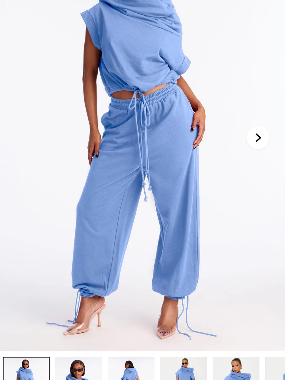 Fashion Nova Alexa Two Piece Set - Periwinkle - Sold Out!